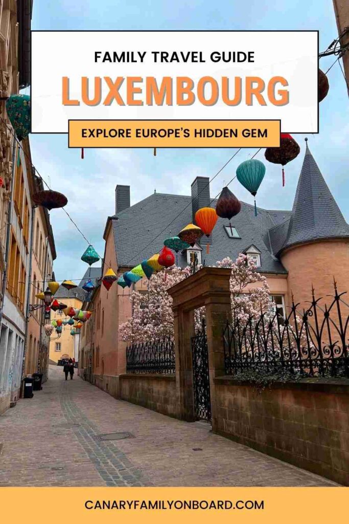 Family Travel Guide Luxembourg. Explore Europe´s Hidden Gem. Luxembourg Street image