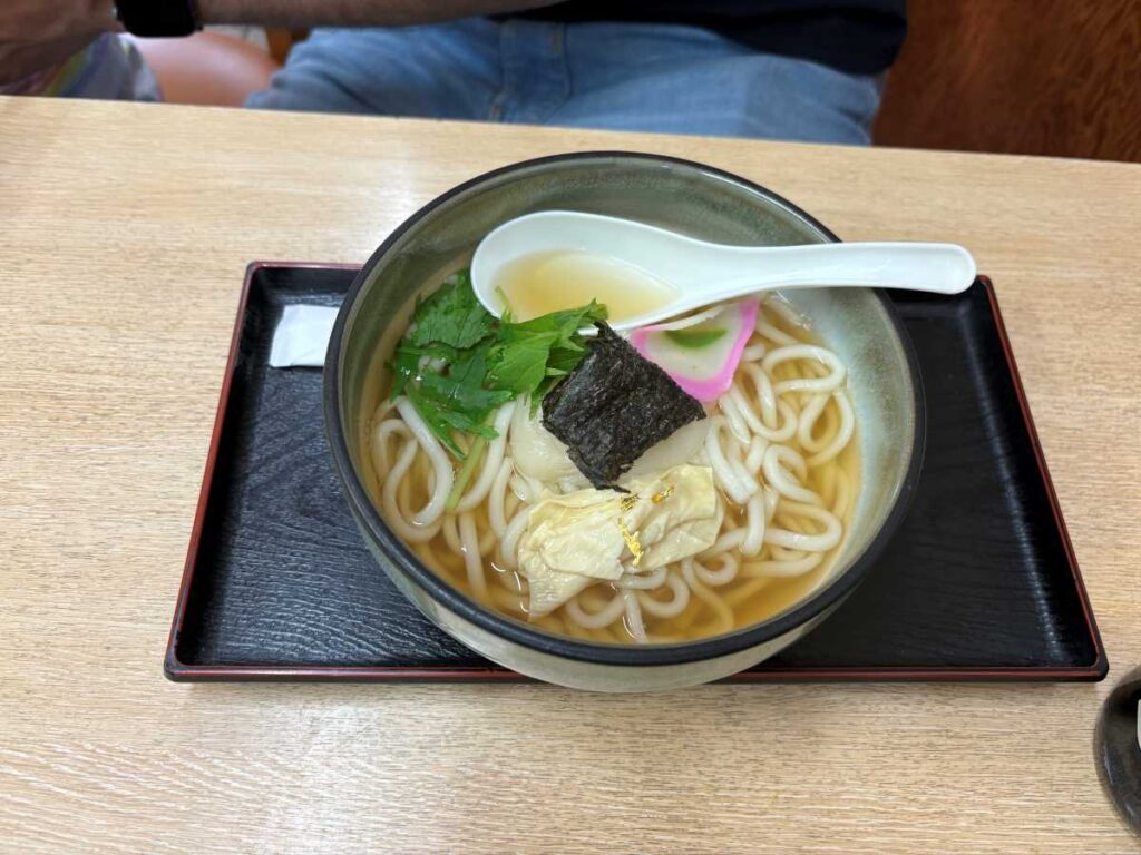 Japan Child-friendly Soba Dish. Canary Family on Board