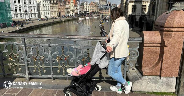 Travelling with Baby O and maintaining her routines and sleep and meal times while travelling